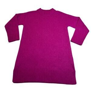ZARA Girl's Crewneck Knit Sweater Dress Size 11-12 Cozy Colorful Girly Holidays